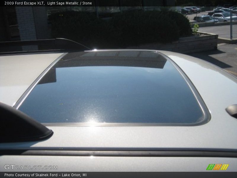 Light Sage Metallic / Stone 2009 Ford Escape XLT