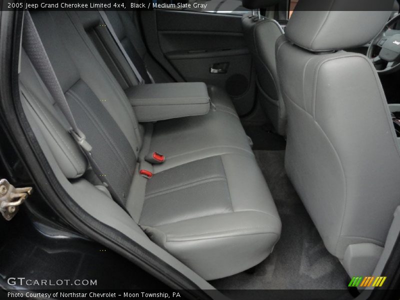 Black / Medium Slate Gray 2005 Jeep Grand Cherokee Limited 4x4