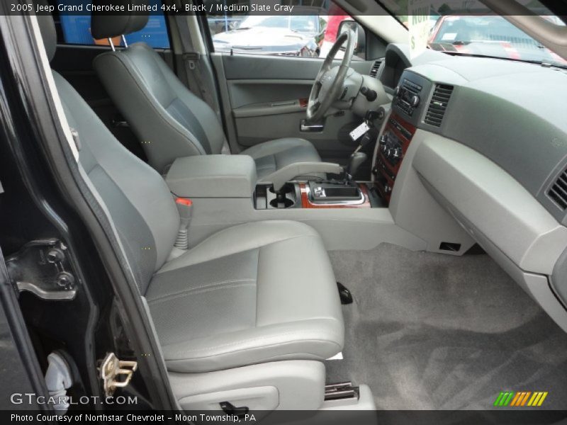 Black / Medium Slate Gray 2005 Jeep Grand Cherokee Limited 4x4