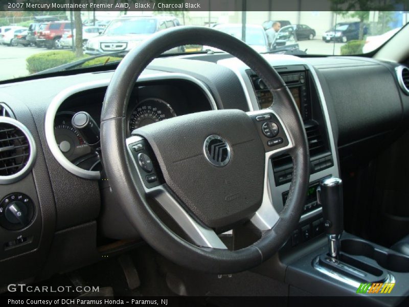 Black / Charcoal Black 2007 Mercury Mountaineer Premier AWD