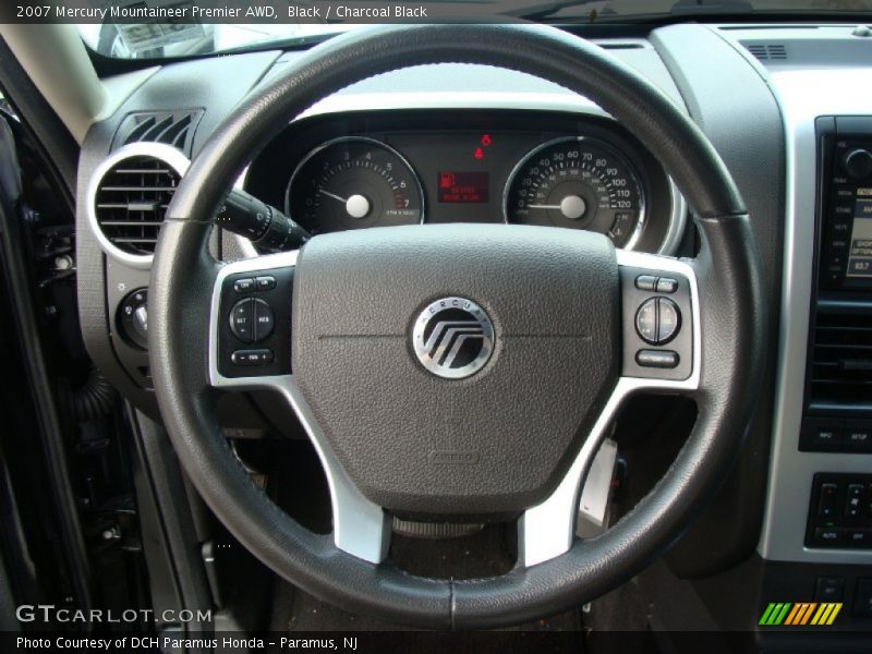 Black / Charcoal Black 2007 Mercury Mountaineer Premier AWD