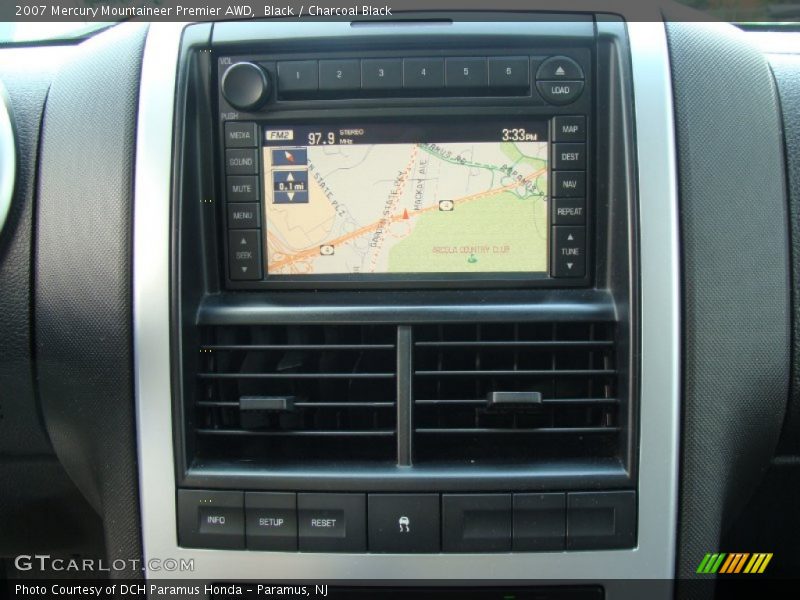 Black / Charcoal Black 2007 Mercury Mountaineer Premier AWD