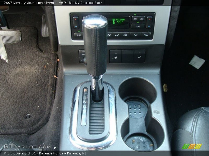Black / Charcoal Black 2007 Mercury Mountaineer Premier AWD