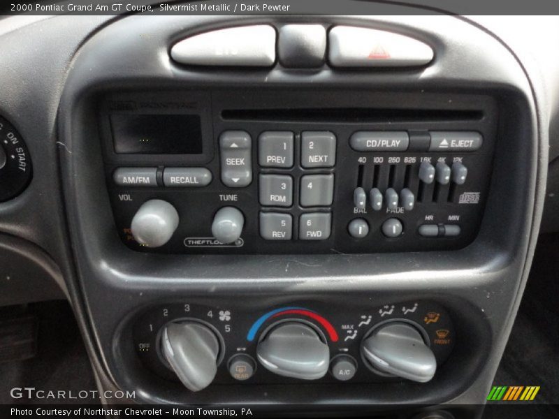 Controls of 2000 Grand Am GT Coupe