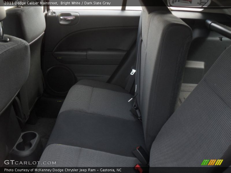 Bright White / Dark Slate Gray 2011 Dodge Caliber Mainstreet