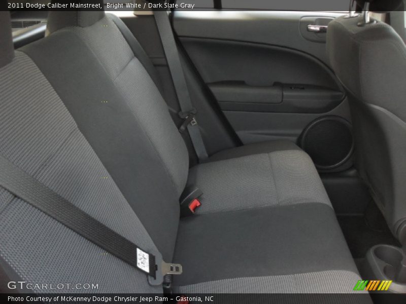 Bright White / Dark Slate Gray 2011 Dodge Caliber Mainstreet