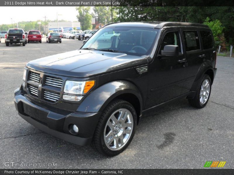 Dark Charcoal Pearl / Dark Slate Gray 2011 Dodge Nitro Heat 4x4