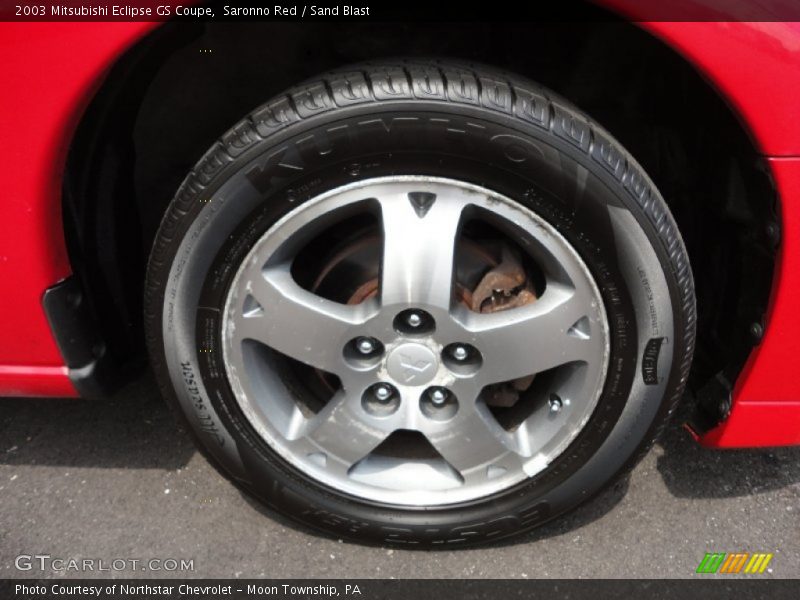 Saronno Red / Sand Blast 2003 Mitsubishi Eclipse GS Coupe
