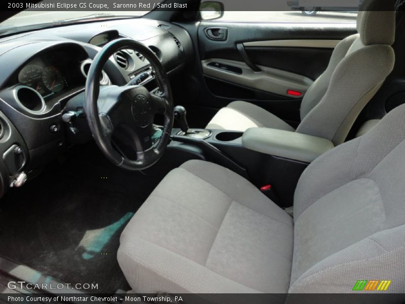 Saronno Red / Sand Blast 2003 Mitsubishi Eclipse GS Coupe