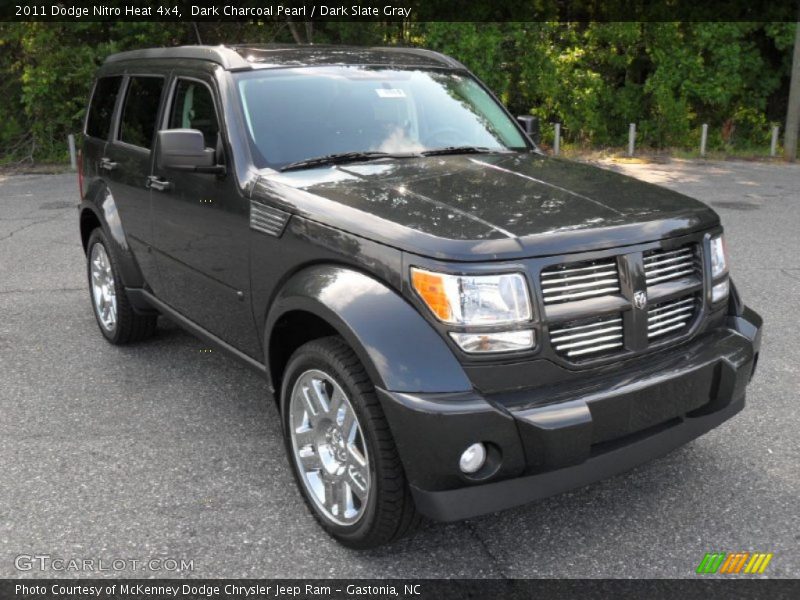 Dark Charcoal Pearl / Dark Slate Gray 2011 Dodge Nitro Heat 4x4