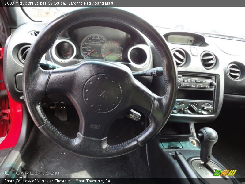 Saronno Red / Sand Blast 2003 Mitsubishi Eclipse GS Coupe