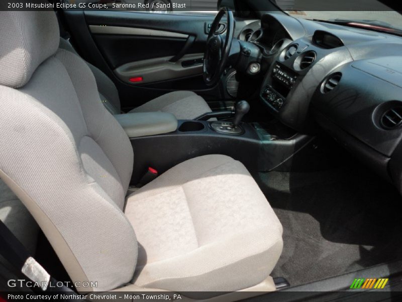 Saronno Red / Sand Blast 2003 Mitsubishi Eclipse GS Coupe