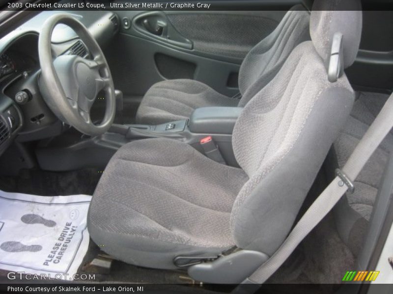  2003 Cavalier LS Coupe Graphite Gray Interior