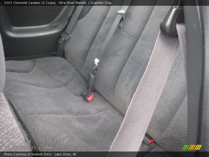  2003 Cavalier LS Coupe Graphite Gray Interior