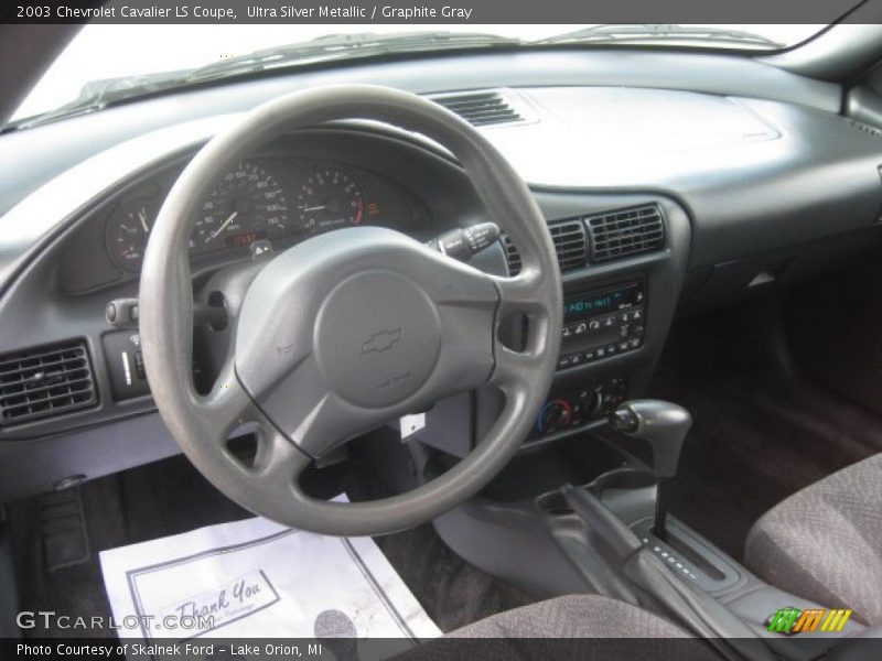 Dashboard of 2003 Cavalier LS Coupe