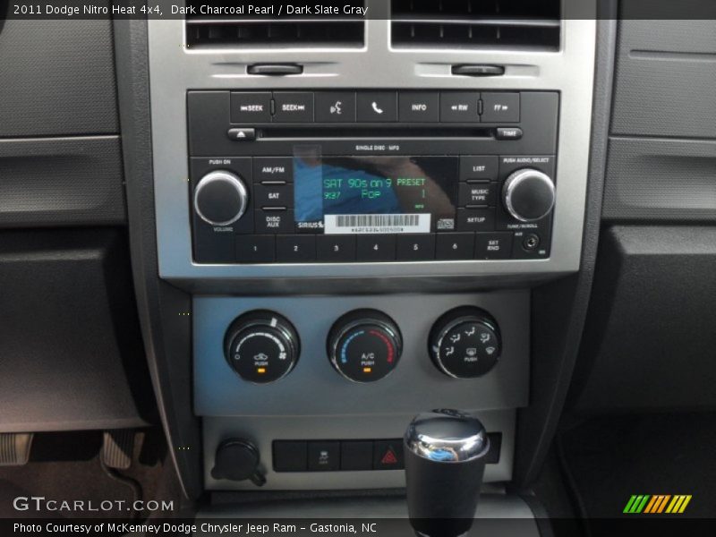 Dark Charcoal Pearl / Dark Slate Gray 2011 Dodge Nitro Heat 4x4