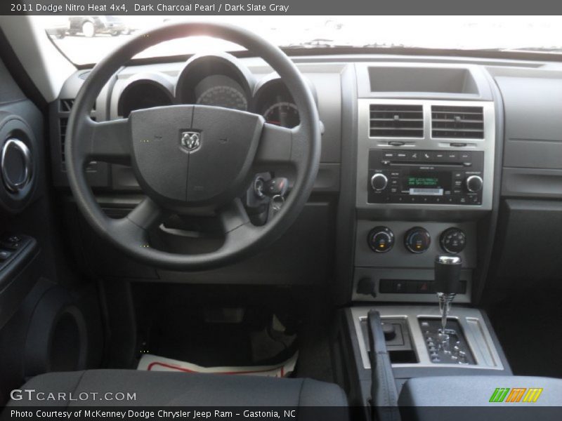 Dark Charcoal Pearl / Dark Slate Gray 2011 Dodge Nitro Heat 4x4