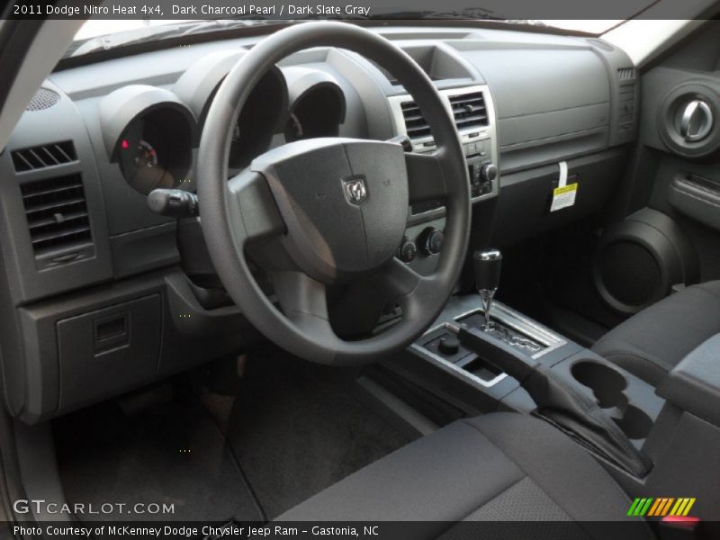 Dark Charcoal Pearl / Dark Slate Gray 2011 Dodge Nitro Heat 4x4