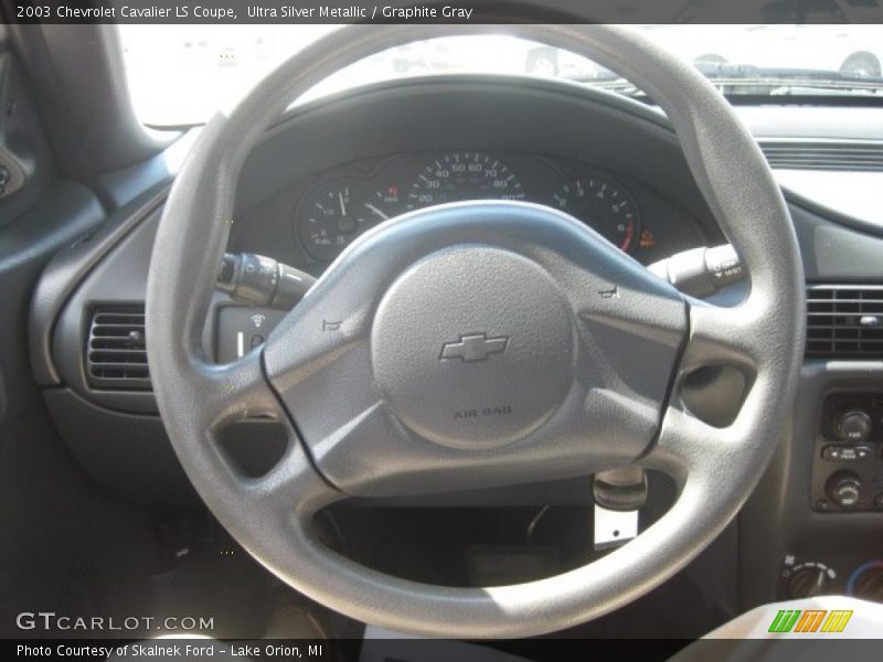  2003 Cavalier LS Coupe Steering Wheel