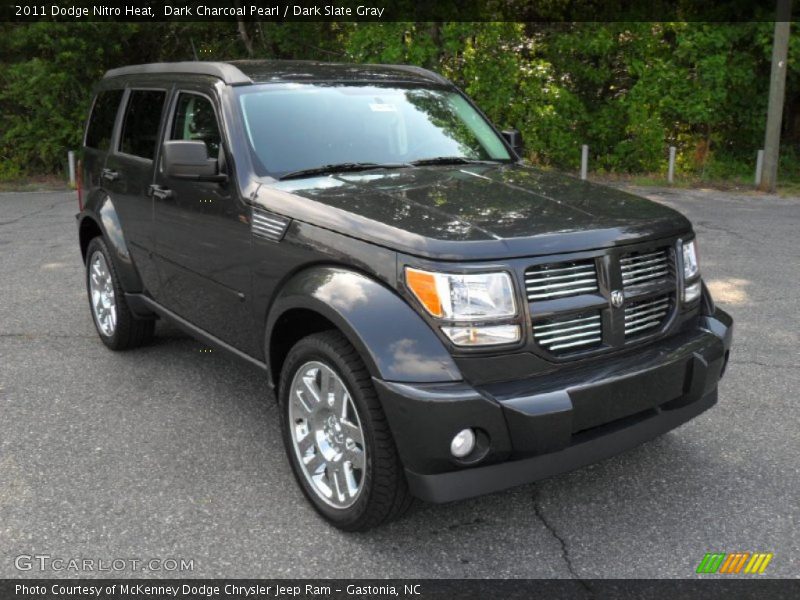 Dark Charcoal Pearl / Dark Slate Gray 2011 Dodge Nitro Heat