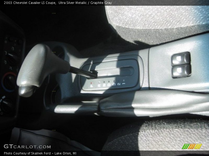 Ultra Silver Metallic / Graphite Gray 2003 Chevrolet Cavalier LS Coupe