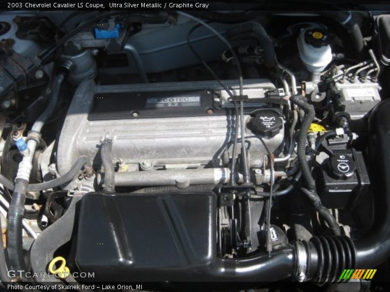  2003 Cavalier LS Coupe Engine - 2.2 Liter DOHC 16 Valve 4 Cylinder