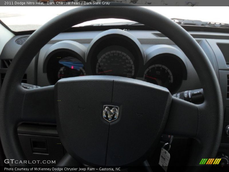 Dark Charcoal Pearl / Dark Slate Gray 2011 Dodge Nitro Heat
