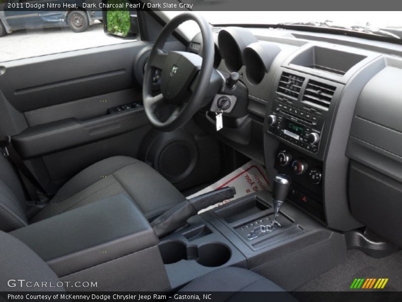 Dark Charcoal Pearl / Dark Slate Gray 2011 Dodge Nitro Heat