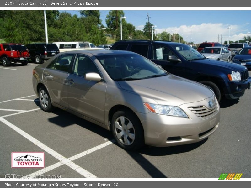 Desert Sand Mica / Bisque 2007 Toyota Camry LE