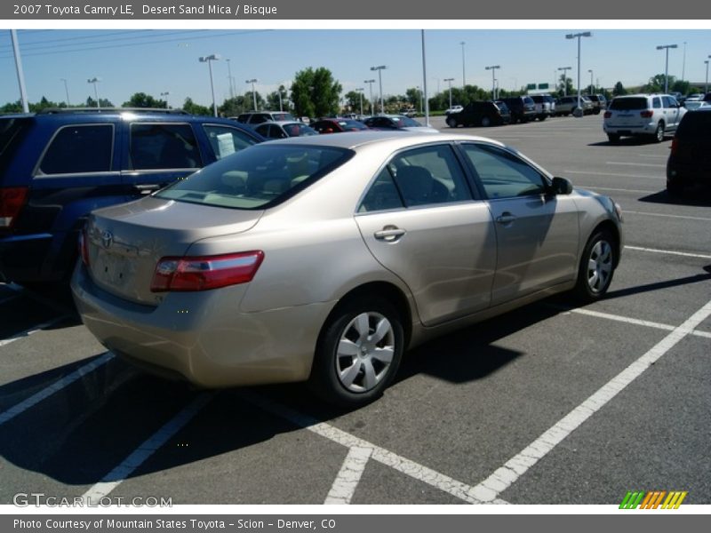 Desert Sand Mica / Bisque 2007 Toyota Camry LE