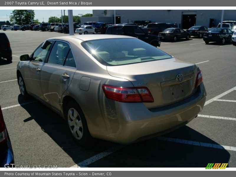 Desert Sand Mica / Bisque 2007 Toyota Camry LE