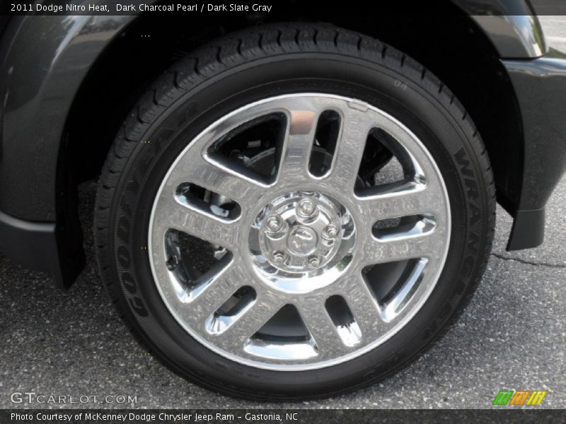 Dark Charcoal Pearl / Dark Slate Gray 2011 Dodge Nitro Heat