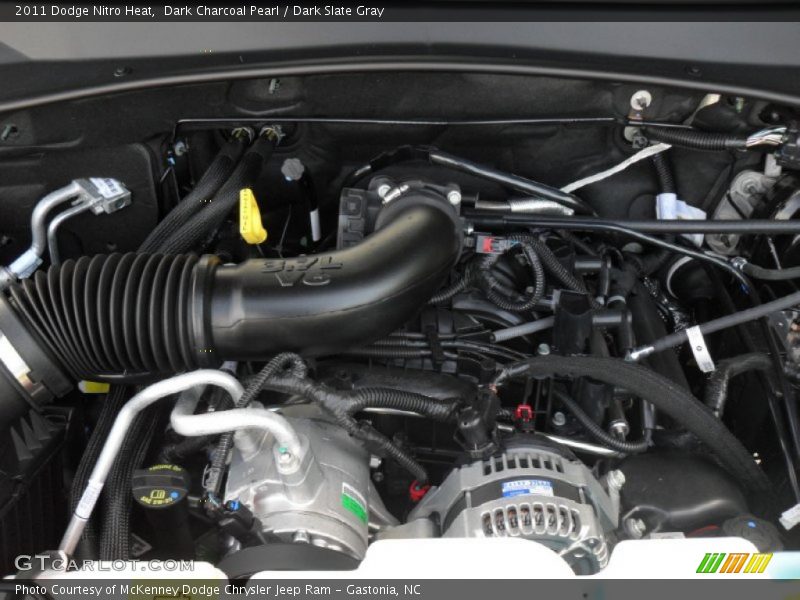 Dark Charcoal Pearl / Dark Slate Gray 2011 Dodge Nitro Heat