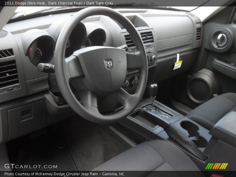 Dark Charcoal Pearl / Dark Slate Gray 2011 Dodge Nitro Heat