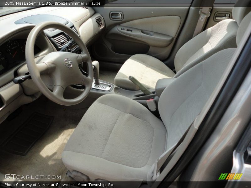 Bronze Shimmer / Taupe 2005 Nissan Sentra 1.8 S