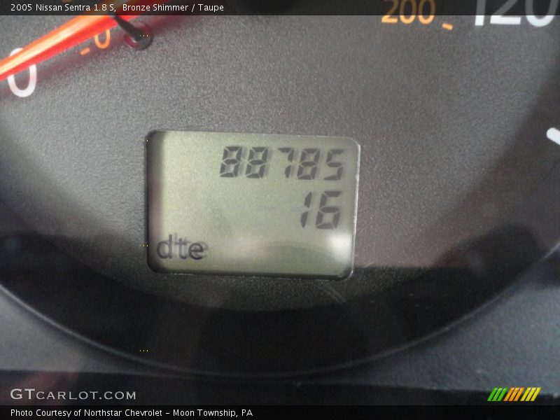 Bronze Shimmer / Taupe 2005 Nissan Sentra 1.8 S