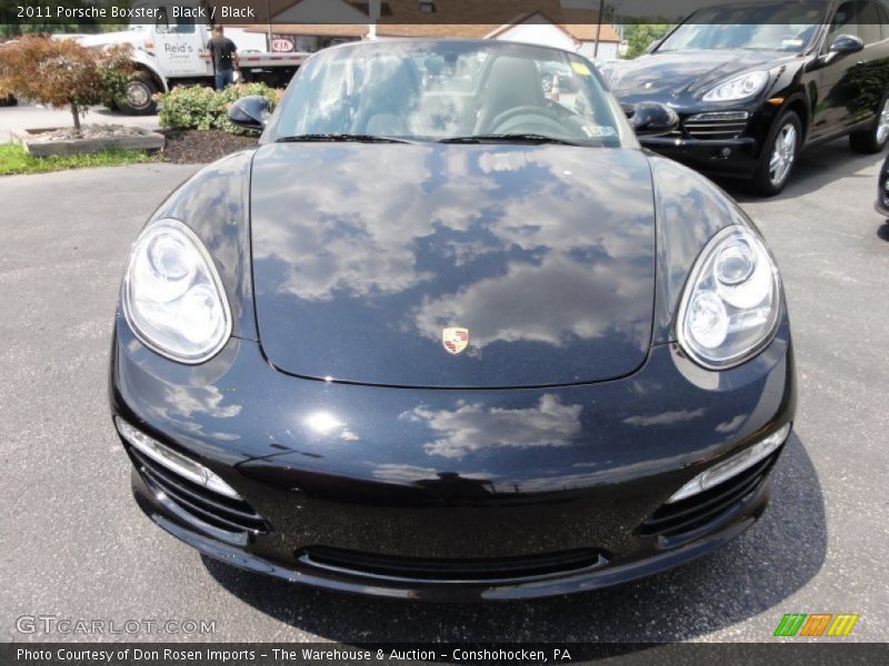 Black / Black 2011 Porsche Boxster