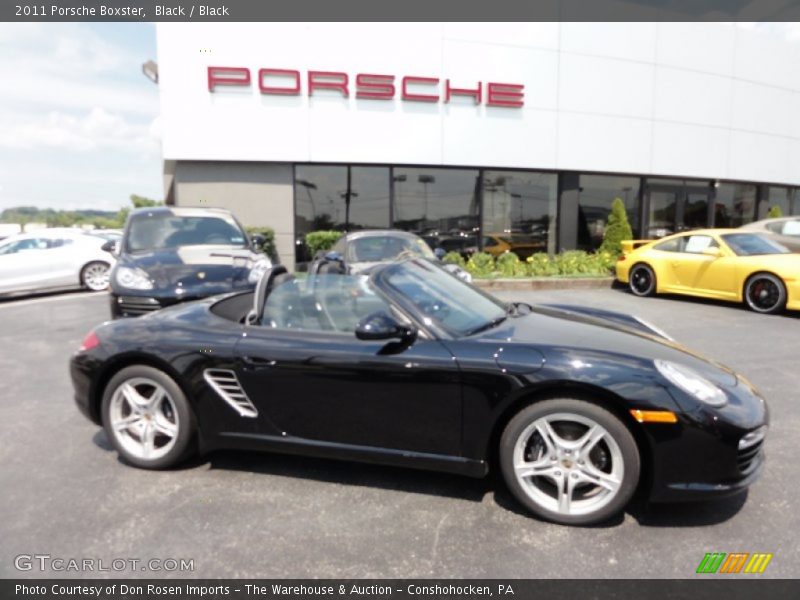 Black / Black 2011 Porsche Boxster