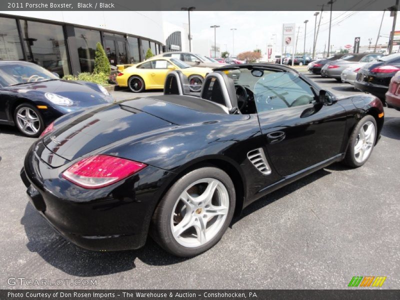 Black / Black 2011 Porsche Boxster
