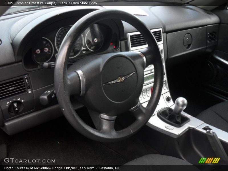 Dark Slate Grey Interior - 2005 Crossfire Coupe 