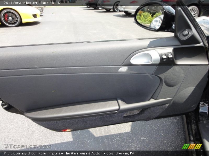 Black / Black 2011 Porsche Boxster