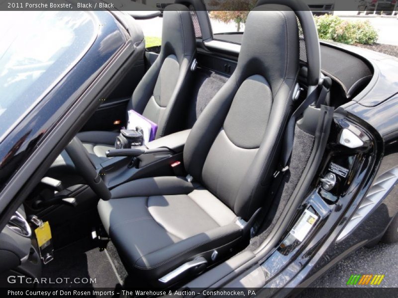 Black / Black 2011 Porsche Boxster