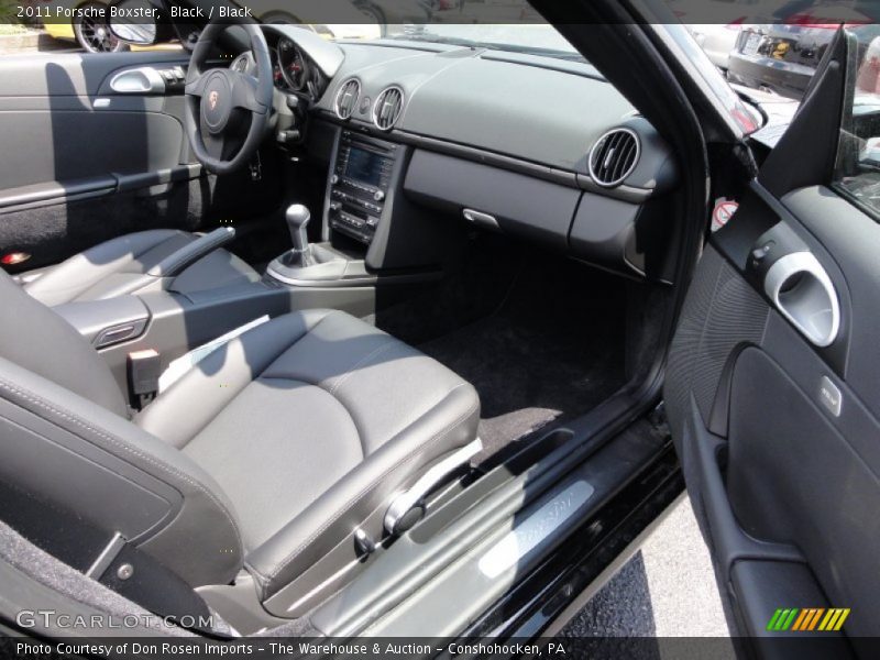 Black / Black 2011 Porsche Boxster