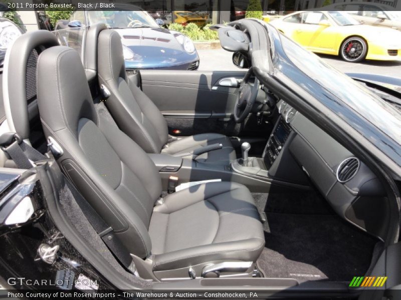 Black / Black 2011 Porsche Boxster