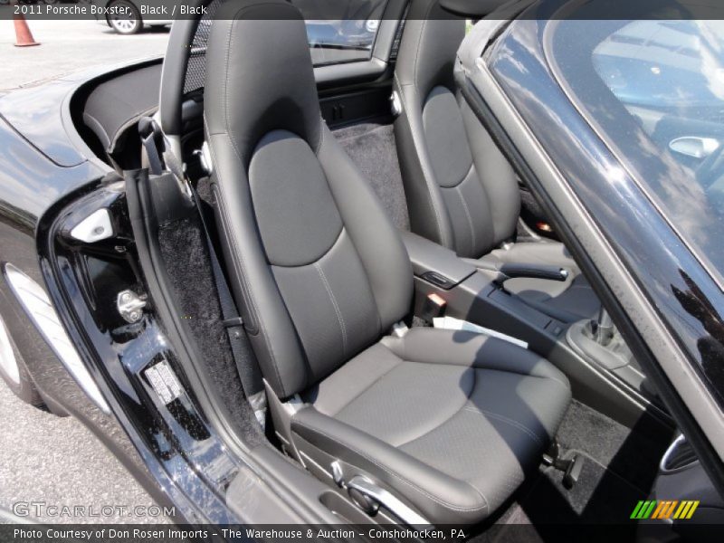 Black / Black 2011 Porsche Boxster