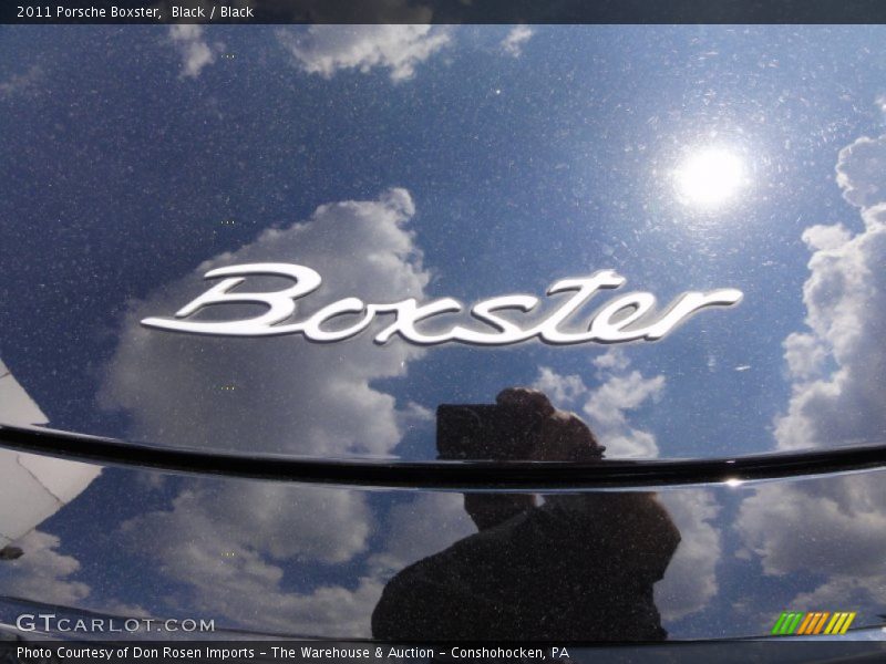 Black / Black 2011 Porsche Boxster