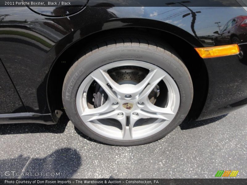 Black / Black 2011 Porsche Boxster