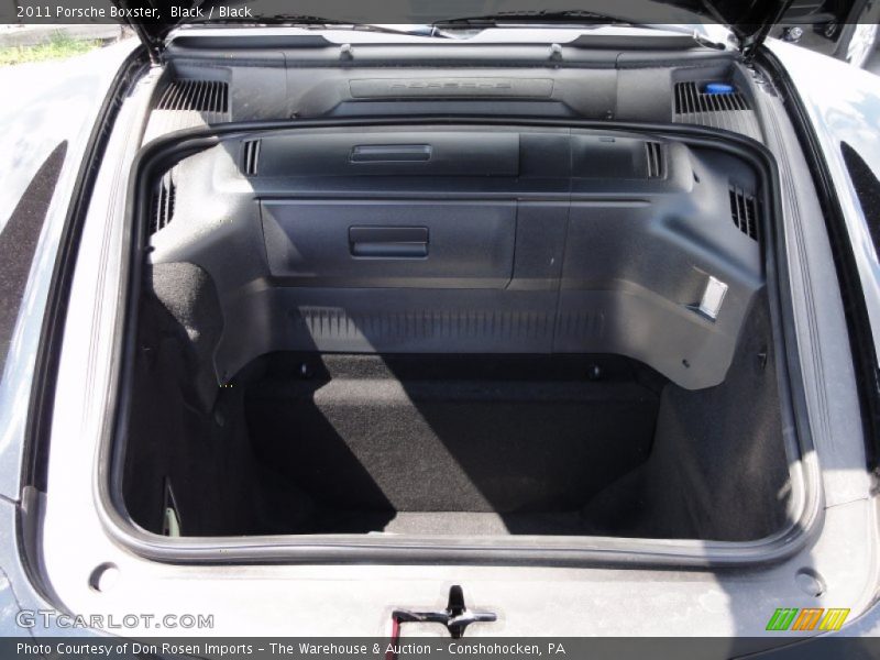 Black / Black 2011 Porsche Boxster