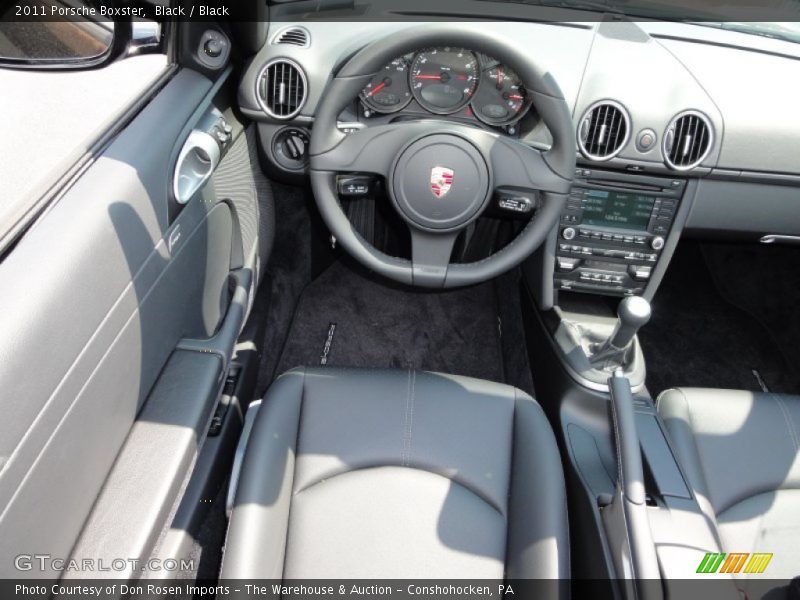 Black / Black 2011 Porsche Boxster
