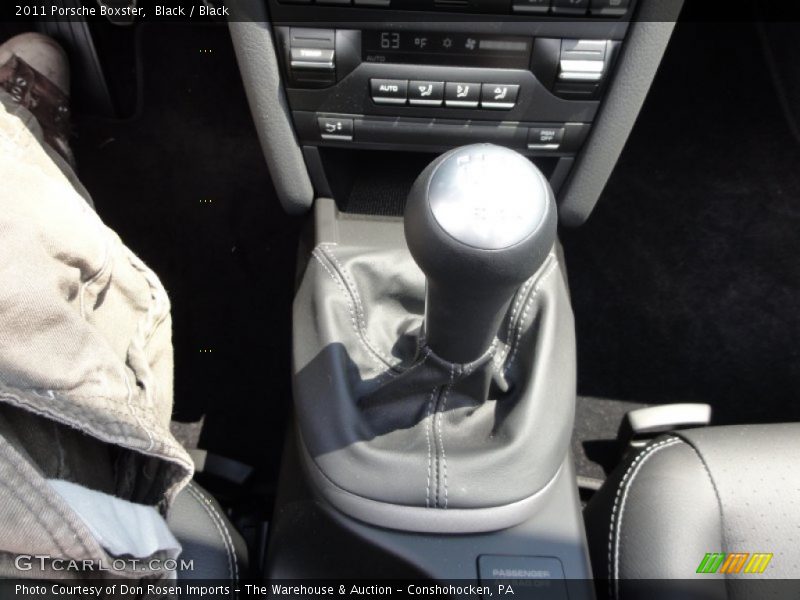 Black / Black 2011 Porsche Boxster